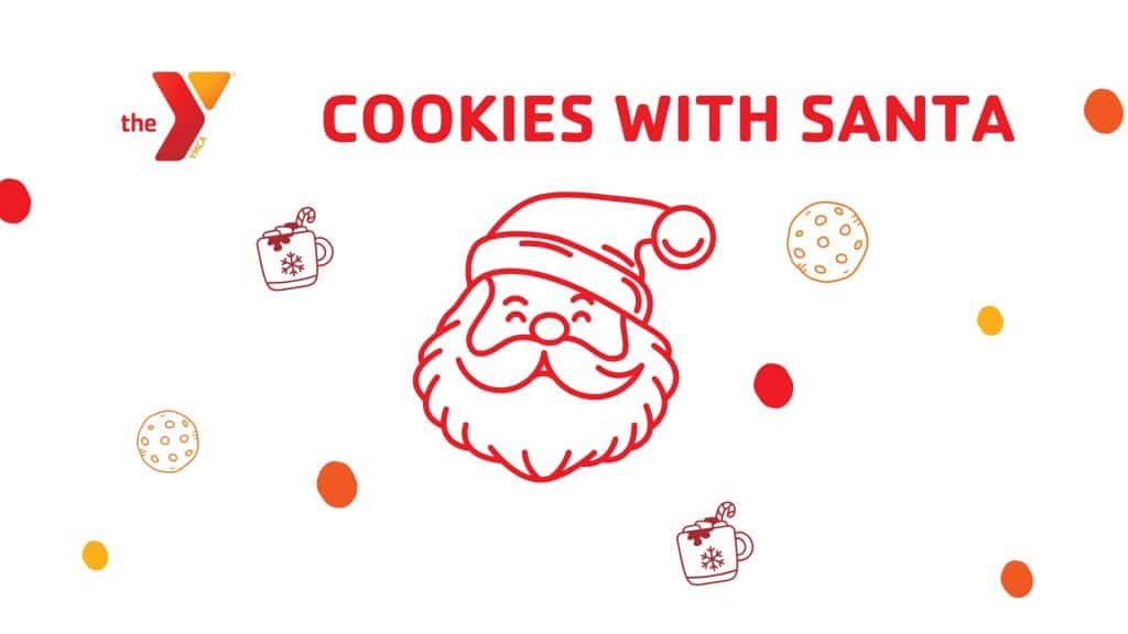 Cookies with Santa event graphic