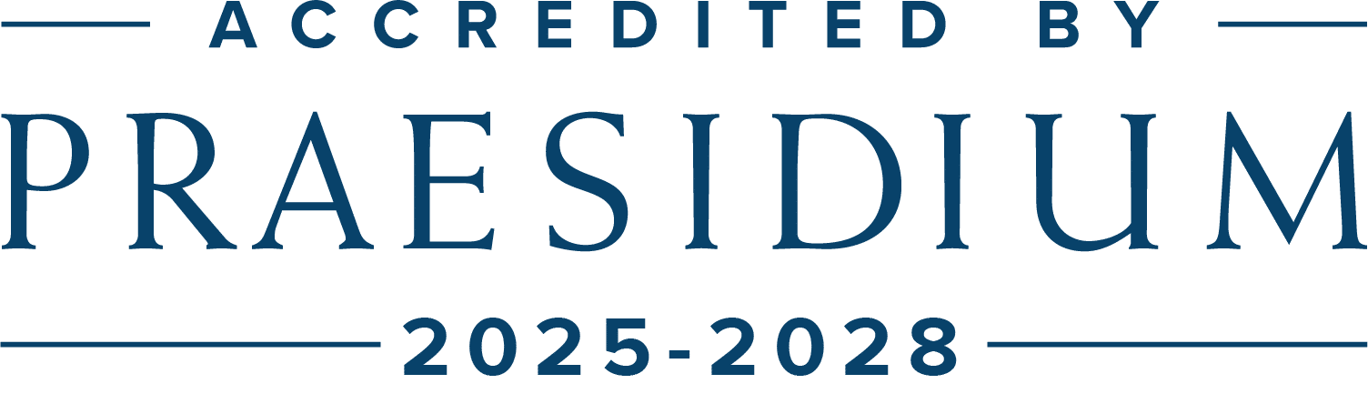 Accredited by Praesidium 2025-2028