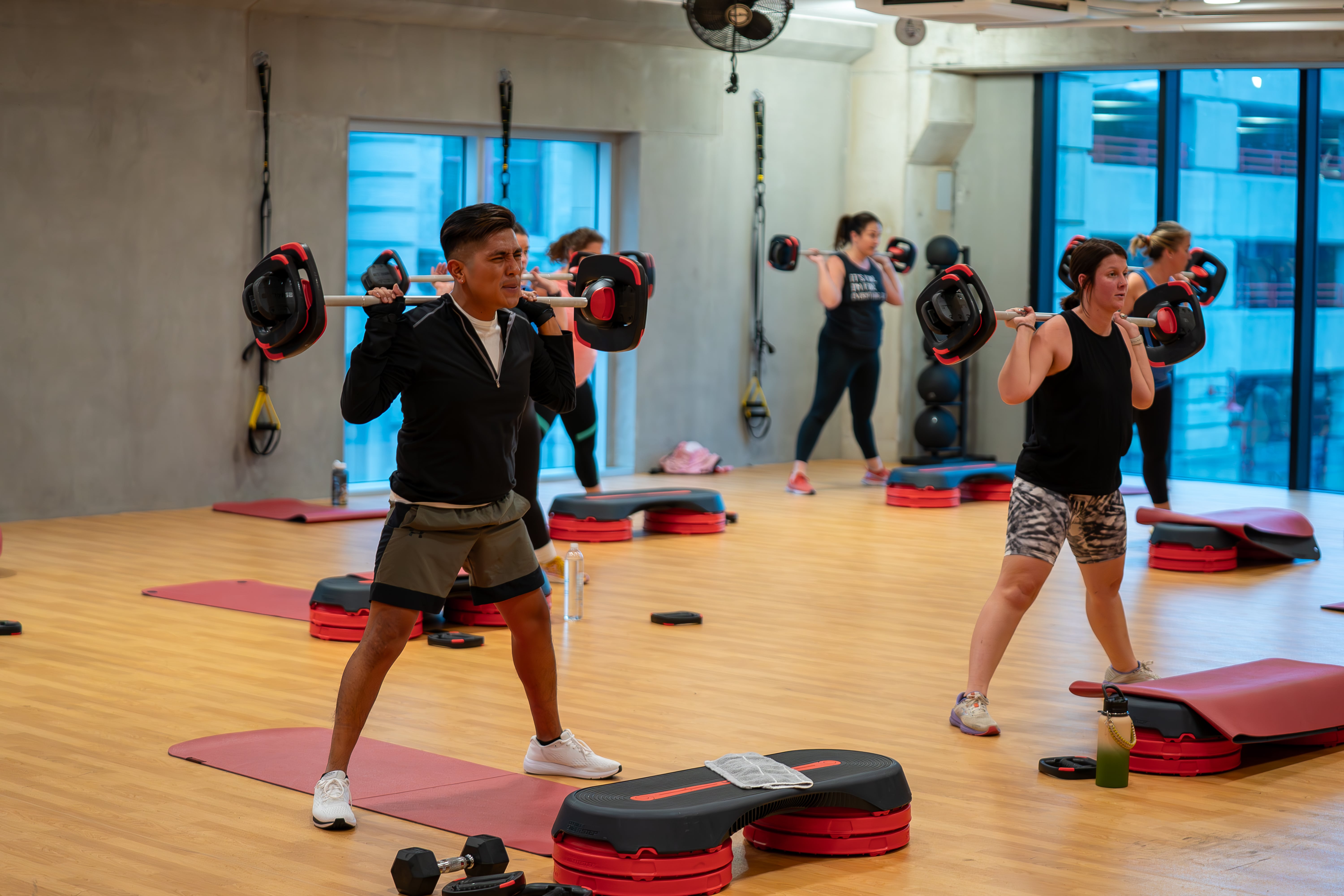 weight lifting at downtown kansas city ymca