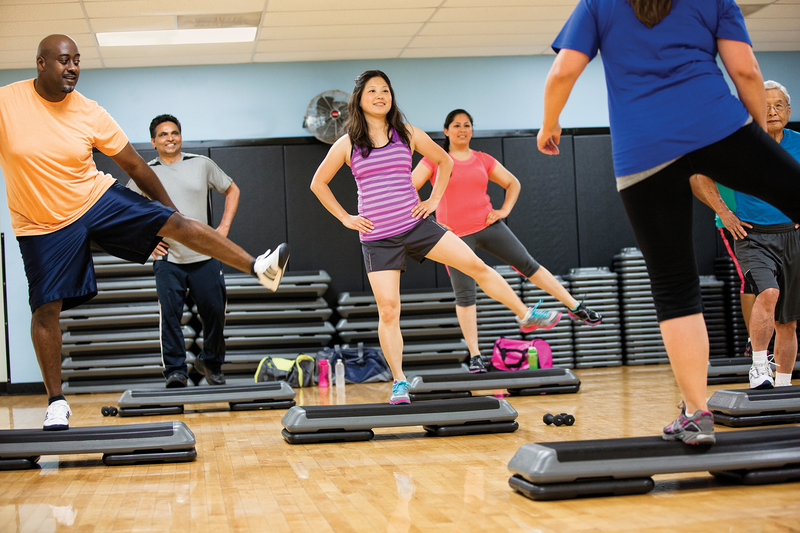 group exercise class