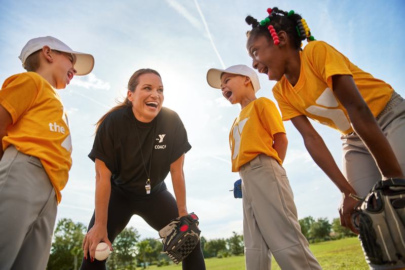 coaching young t ball players