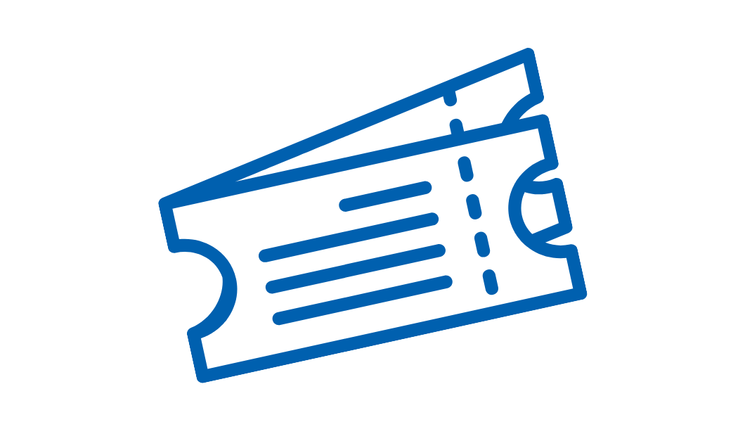 Illustration of raffle tickets