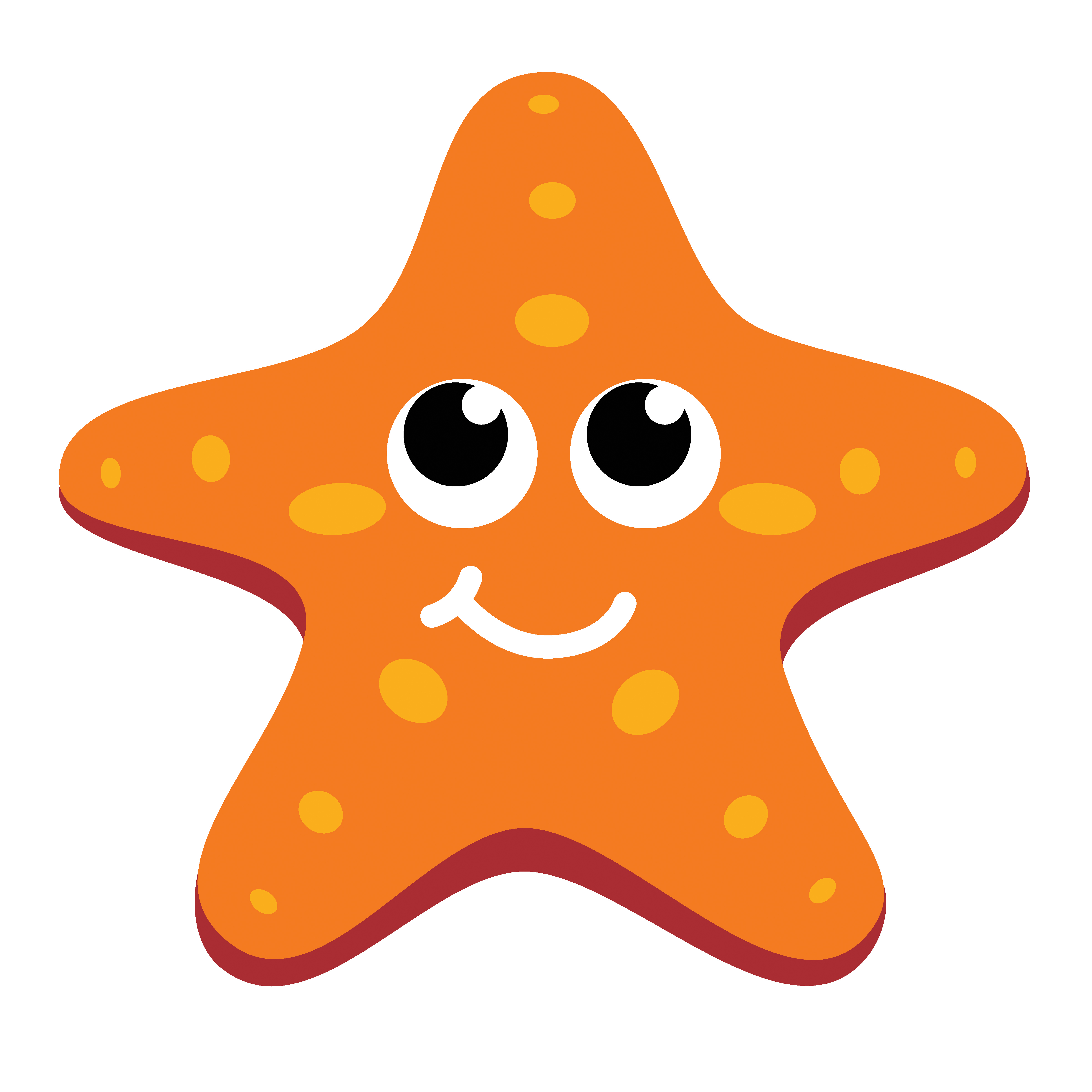 Illustration of starfish