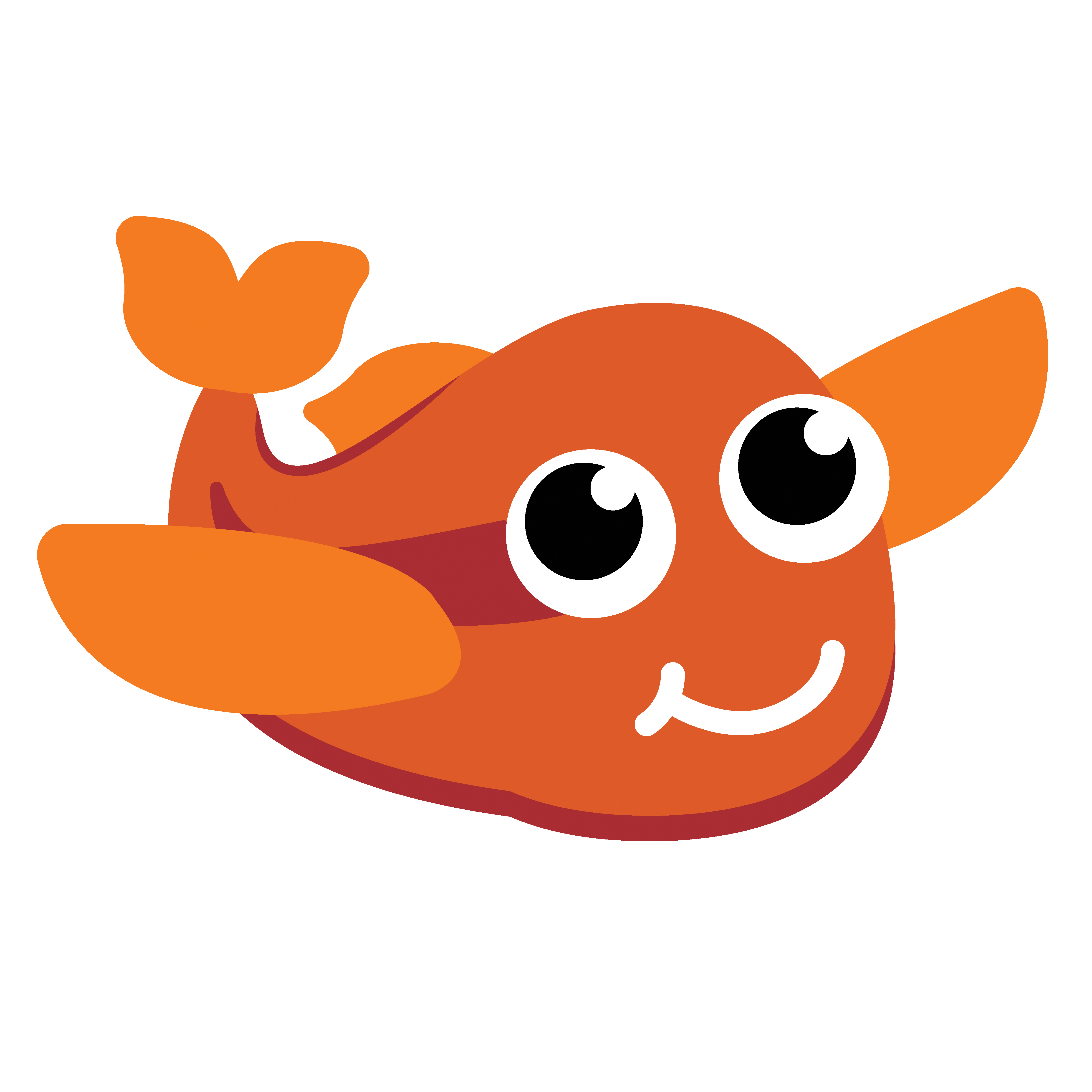 Illustration of flying fish