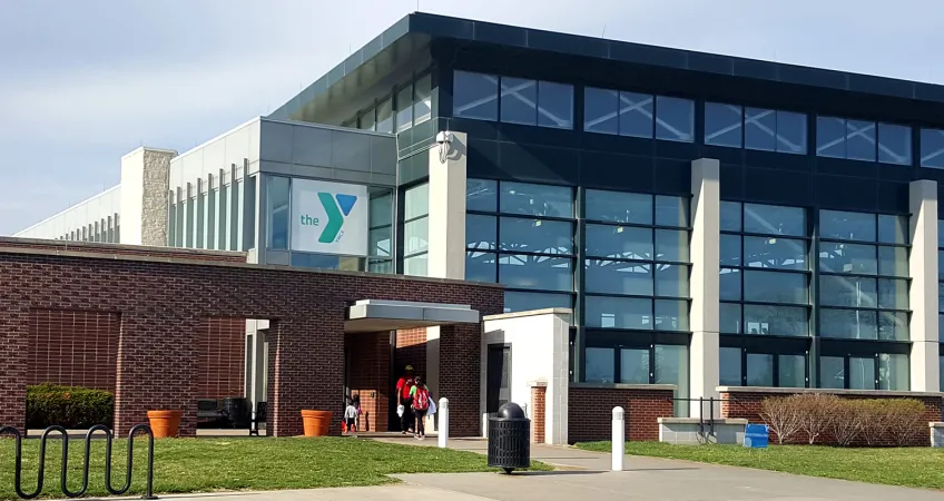 Exterior of the North Kansas City YMCA.