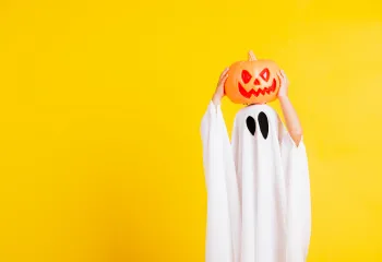 Ghost Costume Halloween Pumpkin