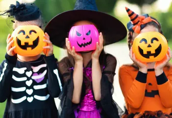 Halloween Kids Trick or Treat Costume Pumpkin
