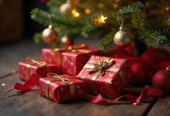 Giving Tree Christmas Holidays Presents