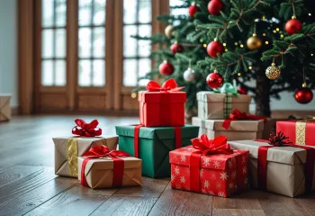 Giving Tree Christmas Holidays Presents