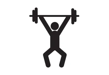 Power Lifting Weight Lifter
