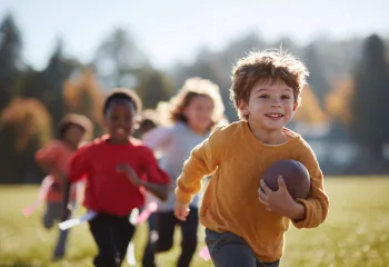 Bitty Flag Football Kids Youth Sun Day