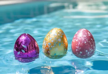 Water Easter Egg Hunt Pool
