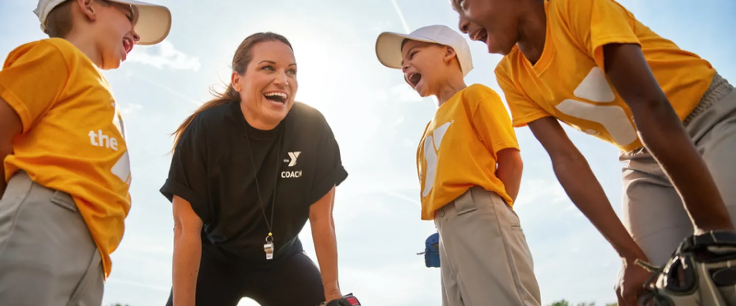 coaching young t ball players