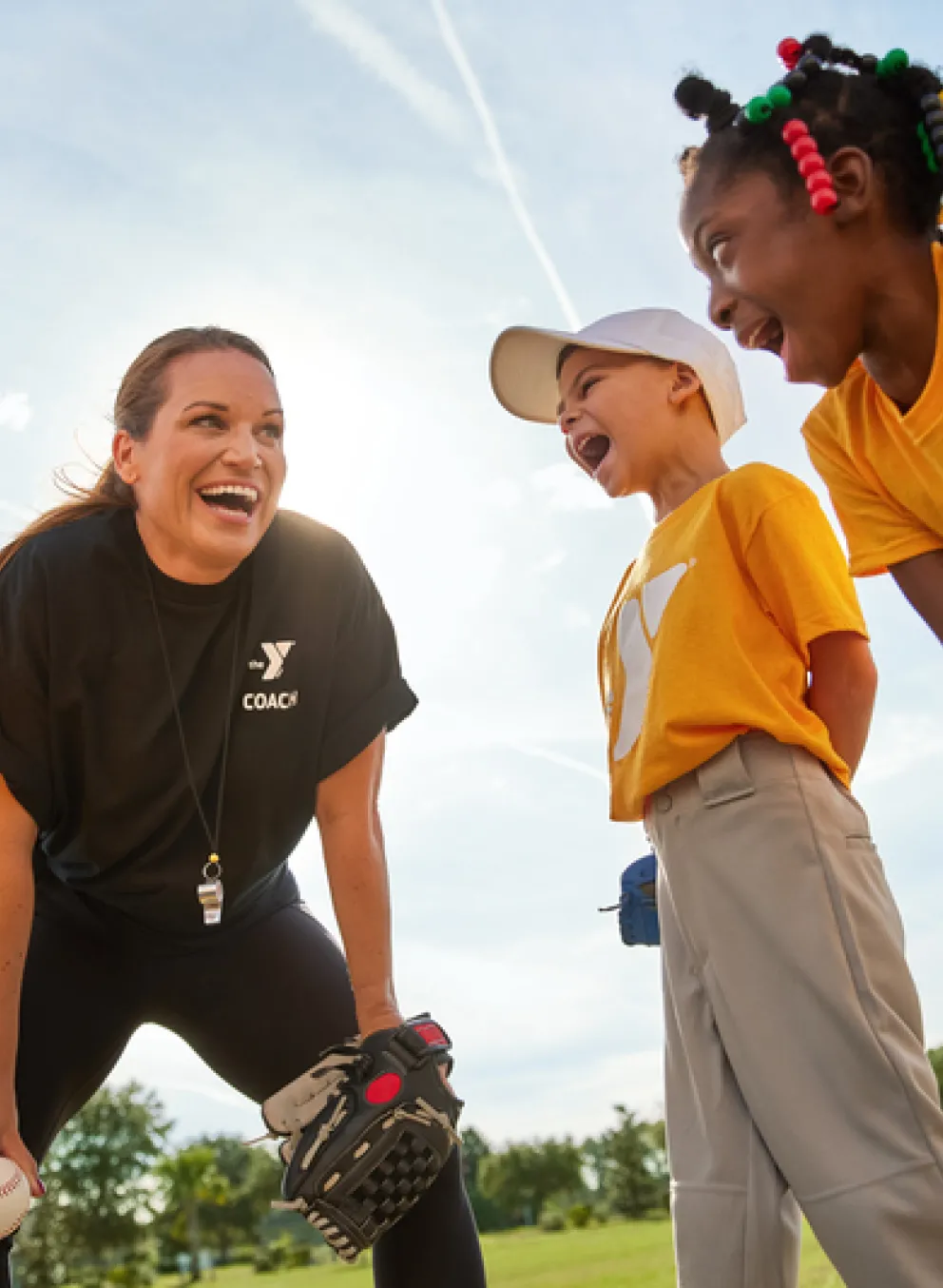 coaching young t ball players