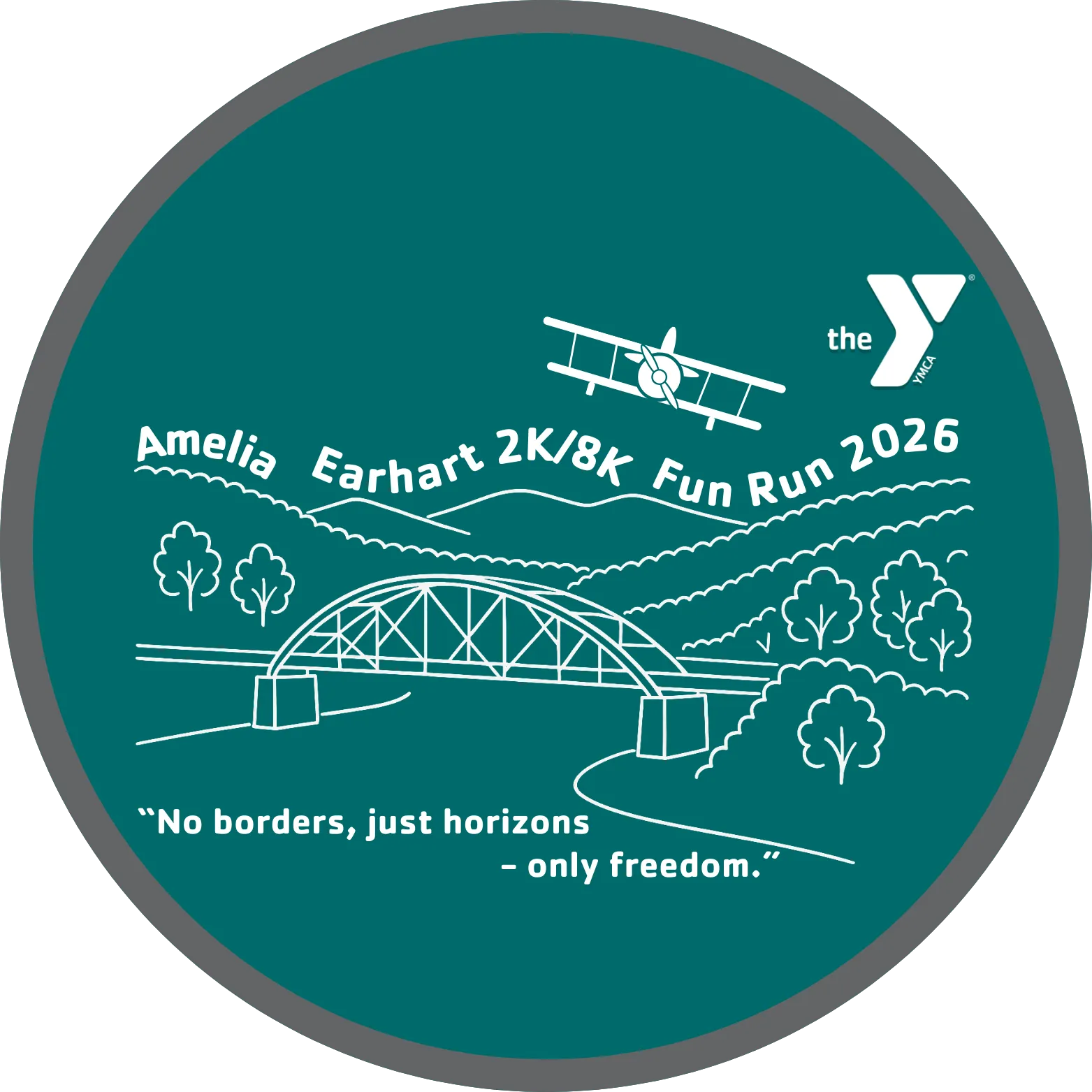 Atchison YMCA Amelia 2025 Medal