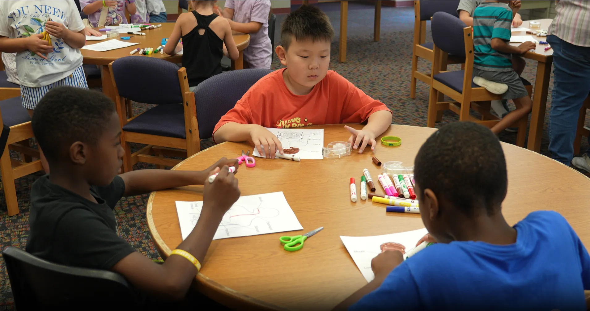 Stem Class Kids Work