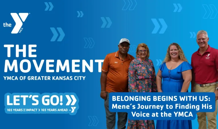 the movement, YMCA of Greater Kansas City, Belonging begins with us: Mene's Journey to Finding His Voice at the YMCA YouTube thumbnail for The Movement Podcast episode 6