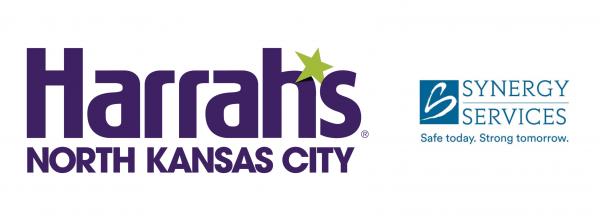 Harrah's North Kansas City, Synergy Services logos