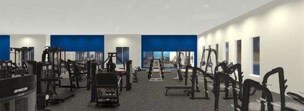 Rendering of new equipment at Platte County Community Center North
